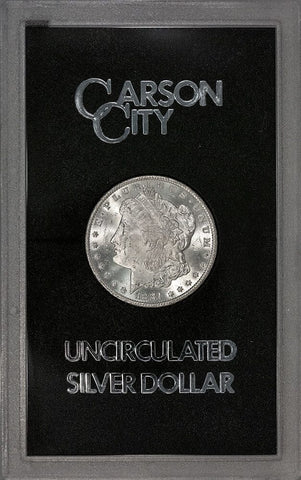 GSA 1881-CC Morgan Dollar, Choice Brilliant Uncirculated, Includes Box/Cert