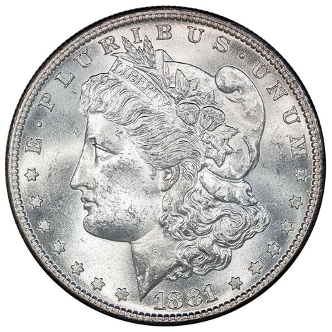 1881-S Morgan Dollar - Choice Brilliant Uncirculated