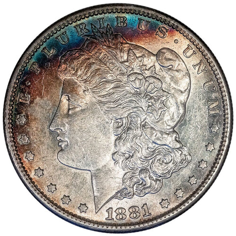 1881-S Morgan Dollar - Pretty About Uncirculated