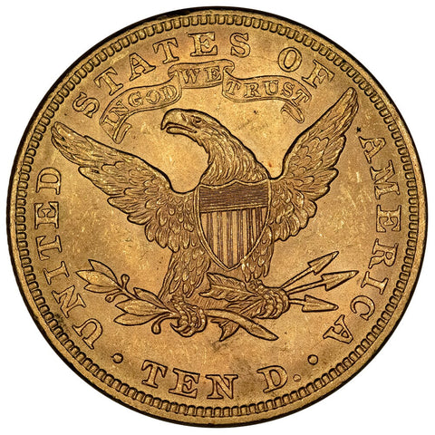 1882 $10 Liberty Gold Eagle - About Uncirculated+