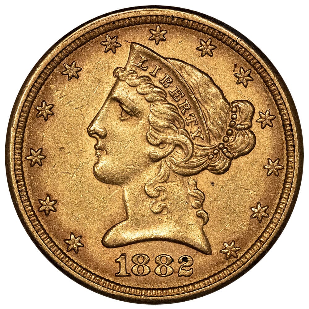 1882 5 Liberty Head Gold Coin About Uncirculated 1882-5-liberty-head-gold-coin-about-uncirculated