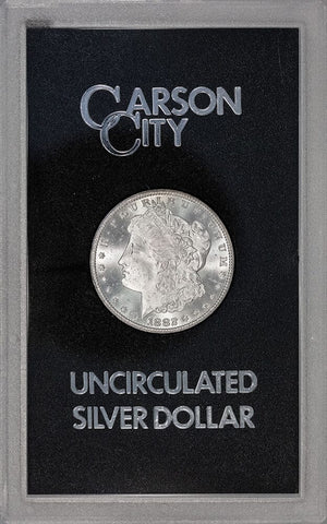 1882-CC Morgan Dollar - Carson City GSA - Brilliant Uncirculated w/ Box & CoA