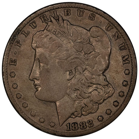 1882-CC Morgan Dollar - Fine Details - Carson City