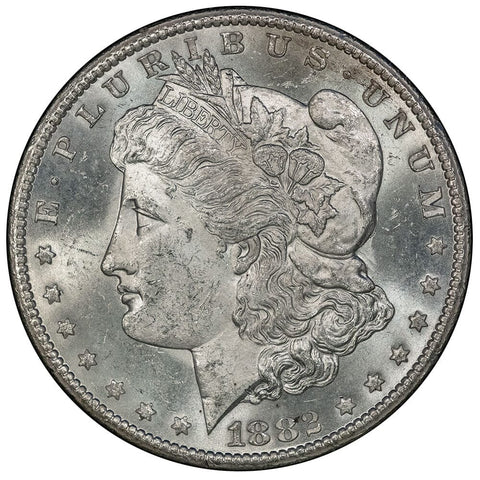 1882-CC Morgan Dollar - Carson City GSA - Brilliant Uncirculated w/ Box & CoA