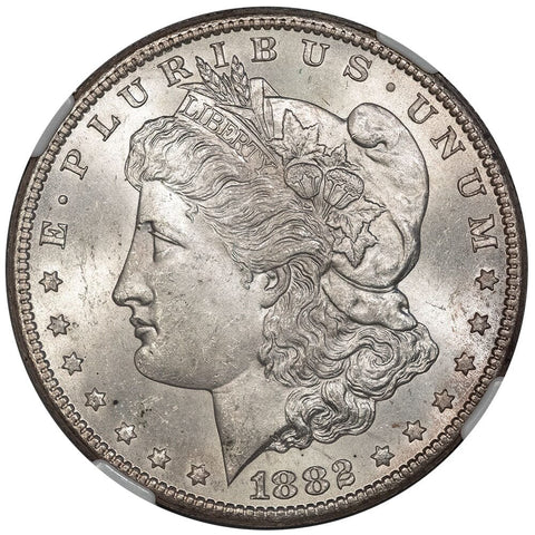 1882-CC Morgan Dollar - NGC MS 64 - Choice Uncirculated