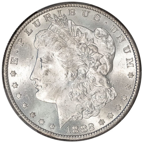 1882-CC Morgan Dollar - PCGS MS 63 - Choice Brilliant Uncirculated