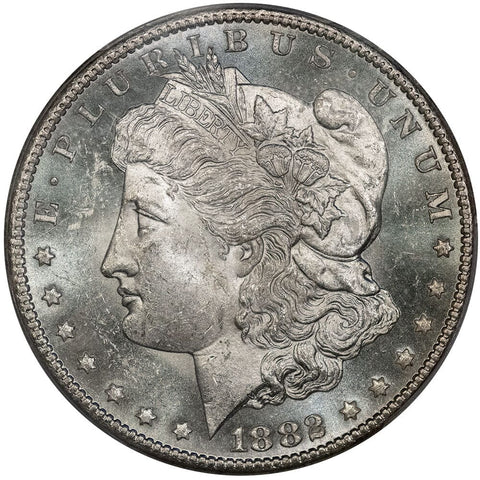 1882-CC Morgan Dollar - PCGS MS 63 PL - Choice Uncirculated Prooflike