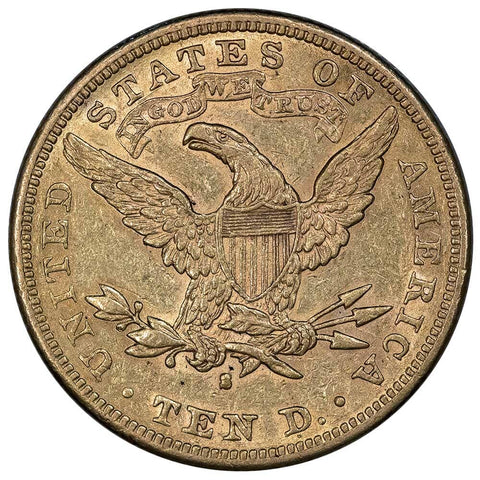 1888-S $10 Liberty Gold Eagle - About Uncirculated