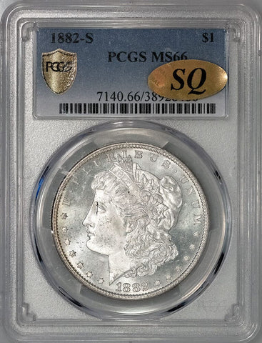 1882-S Morgan Dollar - NGC MS 66 - Gem Brilliant Uncirculated+