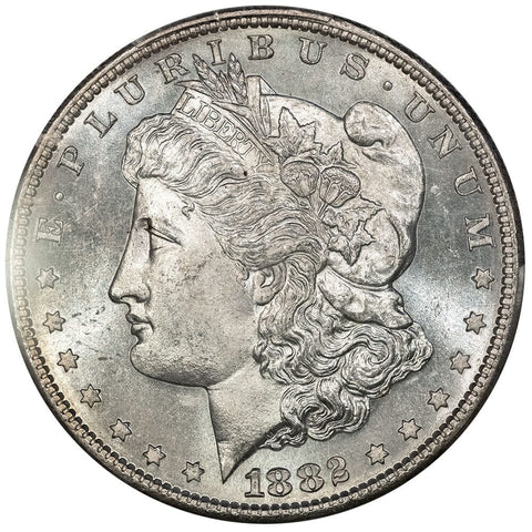 1882-S Morgan Dollar - NGC MS 66 - Gem Brilliant Uncirculated+