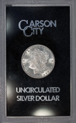1883-CC Morgan Dollar - Carson City GSA - Brilliant Uncirculated w/ Box & CoA