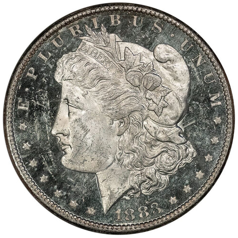 1883-CC Morgan Dollar - NGC MS 61 DPL - Deep Proofike
