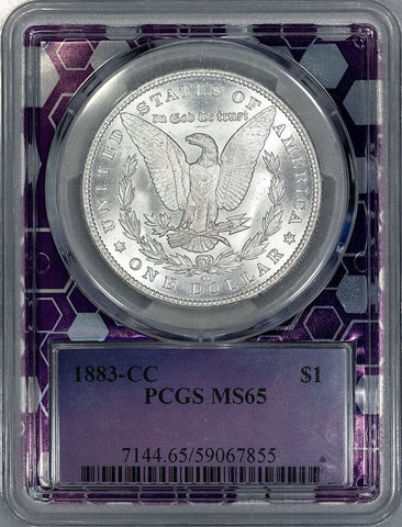 1883-CC Morgan Dollar - PCGS MS 65 - Gem Brilliant Uncirculated