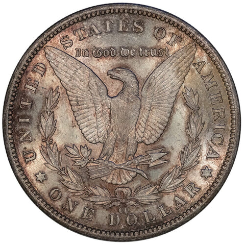 1883-CC Morgan Dollar - Toned Uncirculated - Carson City