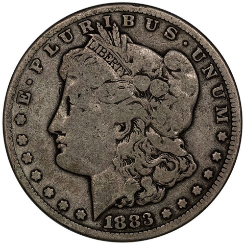 1883-CC Morgan Dollar - Very Good