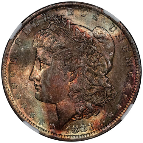 1883-O Morgan Dollar - NGC MS 63 - Choice Toned Uncirculated