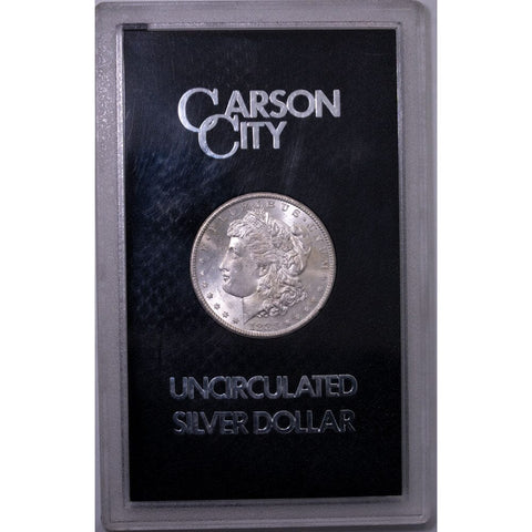 1883-CC Morgan Dollar - Carson City GSA - Brilliant Uncirculated w/ Box & CoA
