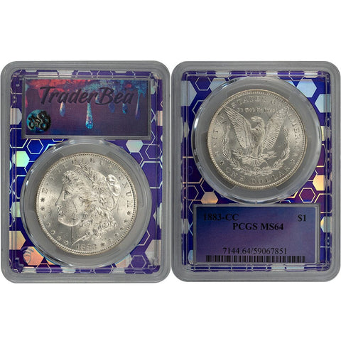 1883-CC Morgan Dollar - PCGS MS 64 - Choice Brilliant Uncirculated