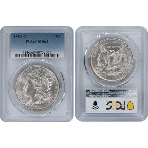 1883-O Morgan Dollar - PCGS MS 63 - Choice Brilliant Uncirculated