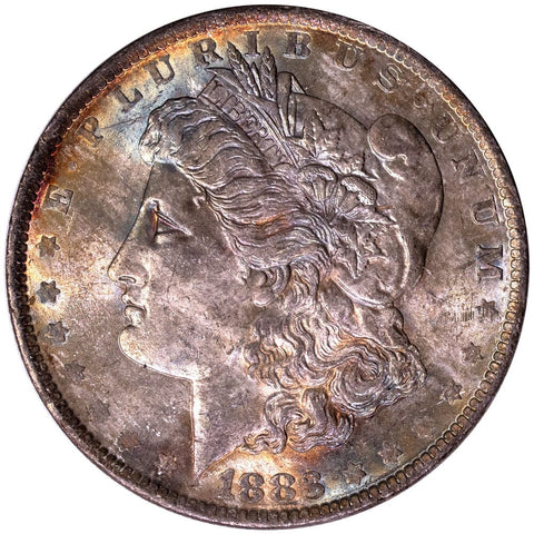 1883-O Morgan Dollar - Choice Toned Uncirculated