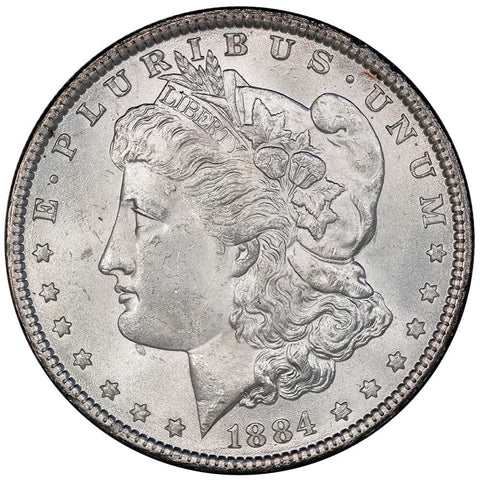 1884 Morgan Dollar - Choice Brilliant Uncirculated