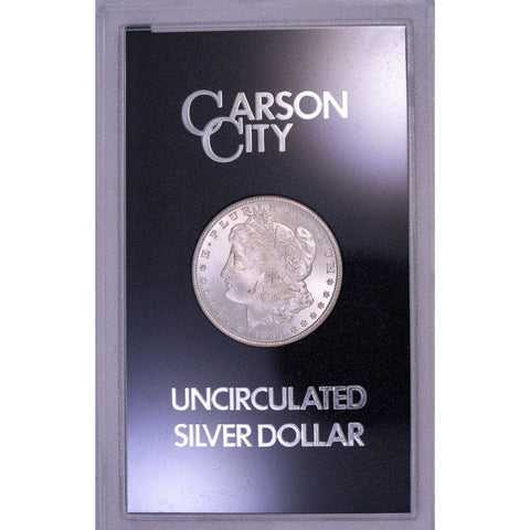 1884-CC Morgan Dollar - Carson City GSA - Brilliant Uncirculated w/ Box & CoA