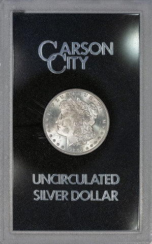 1884-CC Morgan Dollar - Carson City GSA - Choice Brilliant Uncirculated w/ Box & CoA