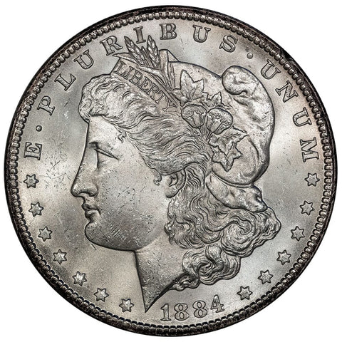 1884-CC Morgan Dollar - Choice Brilliant Uncirculated - Carson City