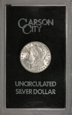 GSA 1884-CC Morgan Dollar, Brilliant Uncirculated, Includes Box/Cert