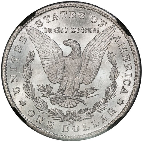 1884-CC Morgan Dollar - NGC MS 63 GSA - Choice Brilliant Uncirculated