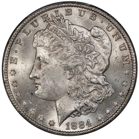 1884-CC Morgan Dollar - PCGS MS 63 - Choice Brilliant Uncirculated