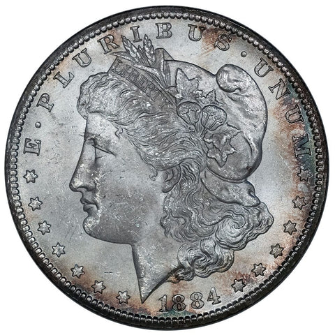 1884-CC Morgan Dollar - PQ Brilliant Uncirculated - Carson City