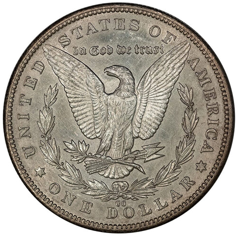 1884-CC Morgan Dollar - Uncirculated Details - Carson City