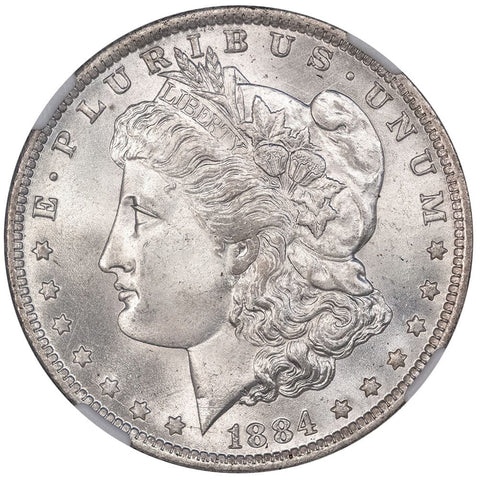 1884-O Morgan Dollar - NGC MS 65 - Gem Brilliant Uncirculated