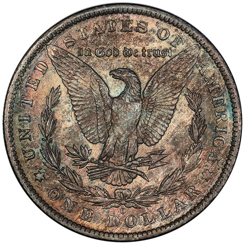 1884-O/O Morgan Dollar - VAM-7a - Choice Toned Uncirculated