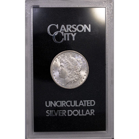 1884-CC Morgan Dollar - Carson City GSA - Brilliant Uncirculated w/ Box & CoA