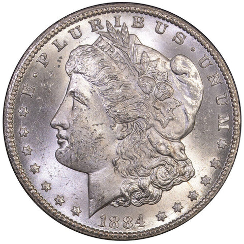 1884-CC Morgan Dollar - Carson City GSA - Brilliant Uncirculated w/ Box & CoA