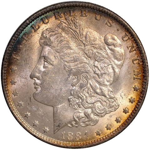 1884-O Morgan Dollar - Choice Toned Uncirculated