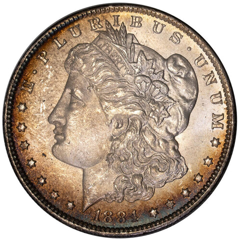 1884-O Morgan Dollar - Choice Toned Uncirculated