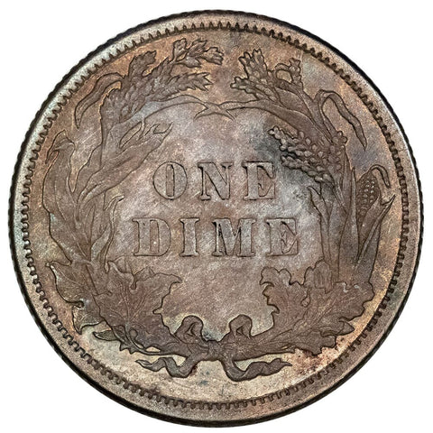 1885 Seated Liberty Dime - Toned Uncirculated PL