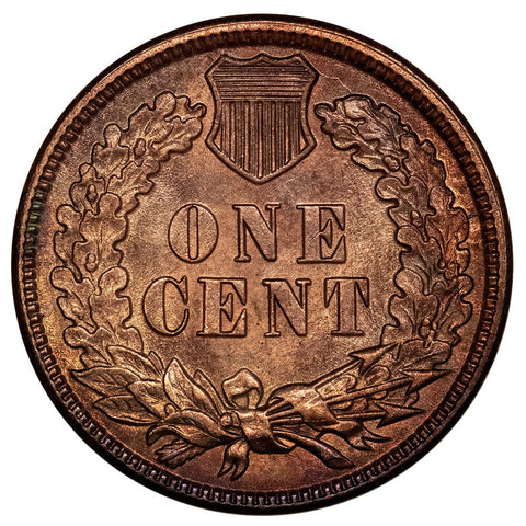 1885 Indian Head Cent - Uncirculated Brown