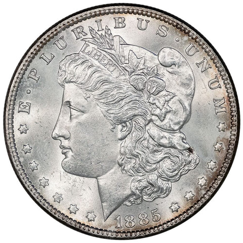 1885 Morgan Dollar - Choice Brilliant Uncirculated