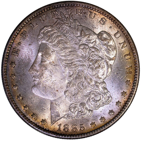 1885-O Morgan Dollar - Choice Toned Uncirculated