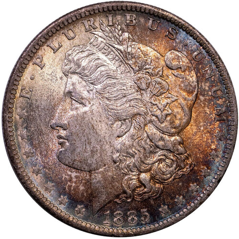 1885-O Morgan Dollar - Choice Toned Uncirculated
