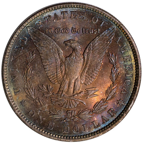 1887 Morgan Dollar - Choice Toned Uncirculated