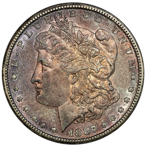1887-S Morgan Dollar - About Uncirculated