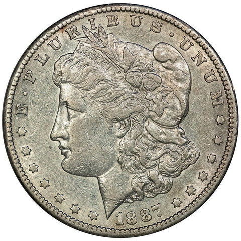 1887-S Morgan Dollar - Extremely Fine+