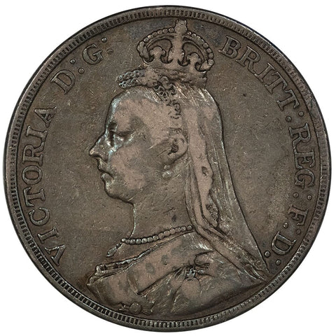 1889 Great Britain Silver Crown KM.765 - Fine+