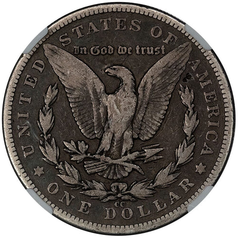 1889-CC Morgan Dollar - NGC VG 10 - Mintage of 350,000