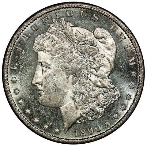 1890-CC Morgan Dollar - Choice About Uncirculated - Carson City